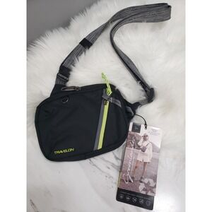 NEW Travelon Compact Sling Bag Jet Black purse bag crossbody